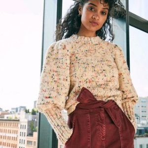 Ulla Johnson - Moxie Pullover Wool Sweater in Mixte - Size S